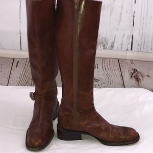 Authentic leather boots